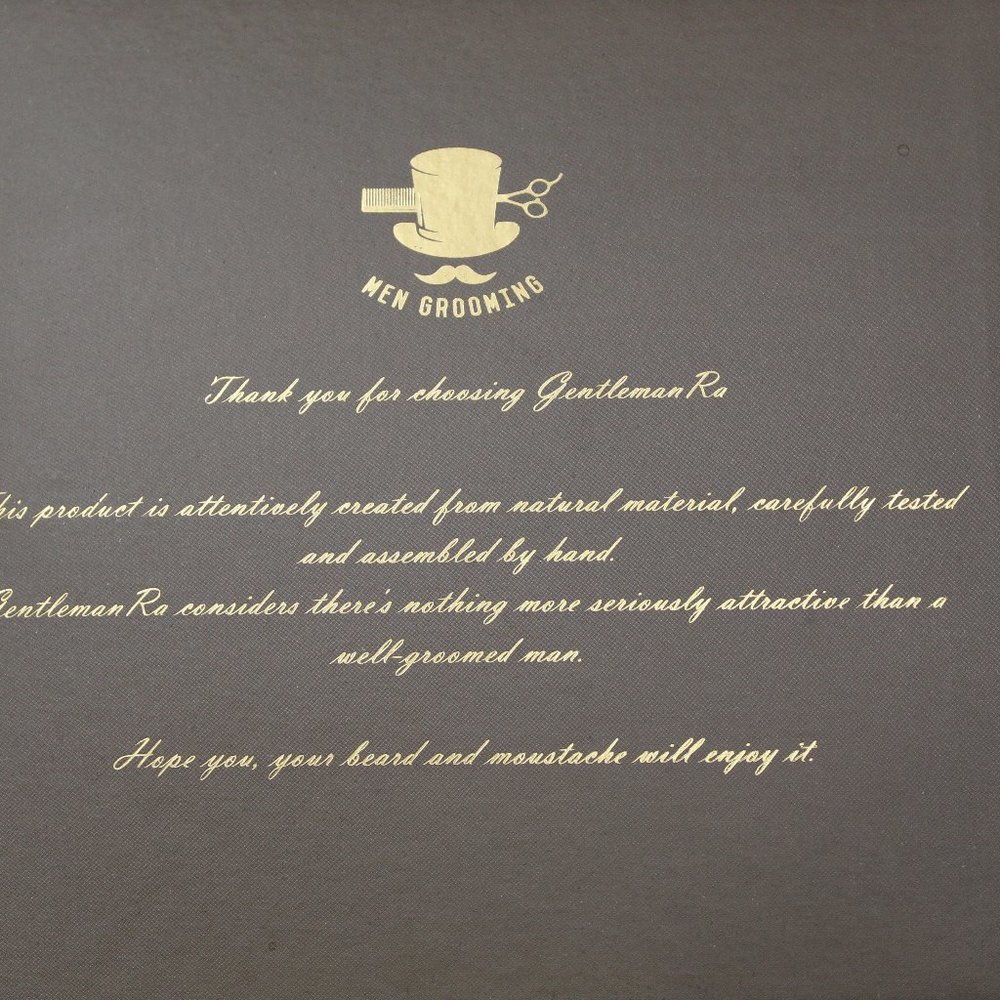 Gentleman RA Men's 3 Piece Grooming Set - Picture 3 of 5